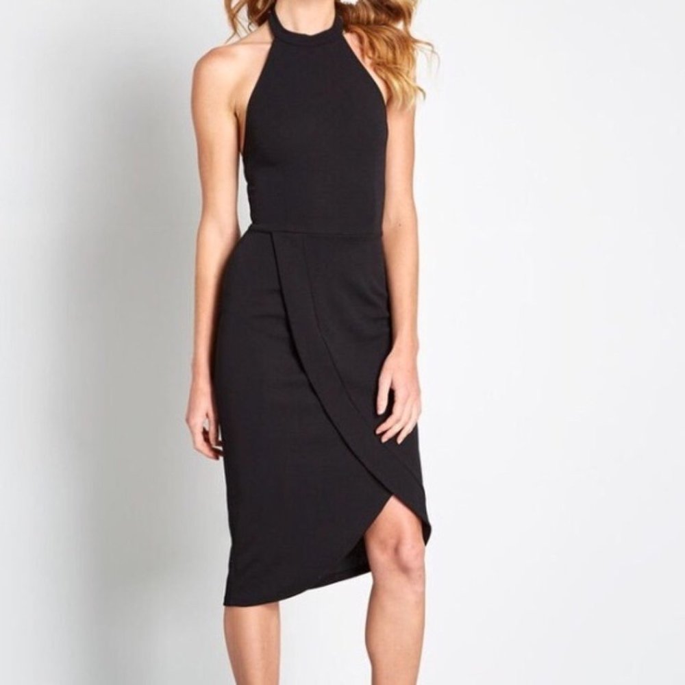 NWT Modcloth Black Exceptional at All Angles Dress